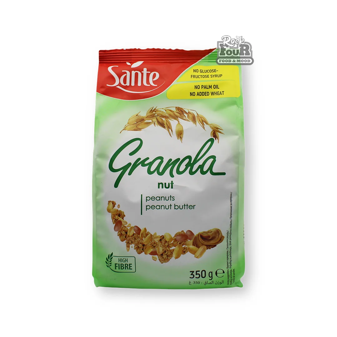 Crispy muesli "Sante Granola" with peanuts and peanut paste 350g